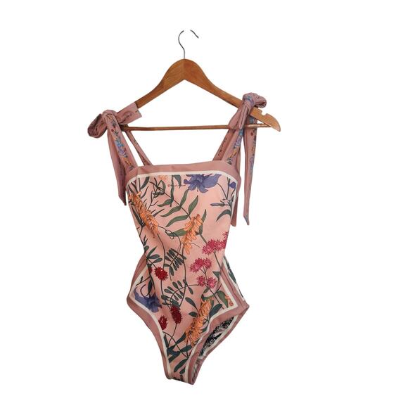Visual Mood Reversible One Piece Swimsuit Women’s Small NWT – Tropical Print - Picture 8 of 16